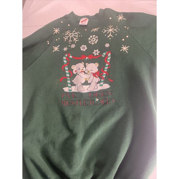Jerzees Tops - jerzees sweatshirt made in usa vintage I’ve Been Mistletoed